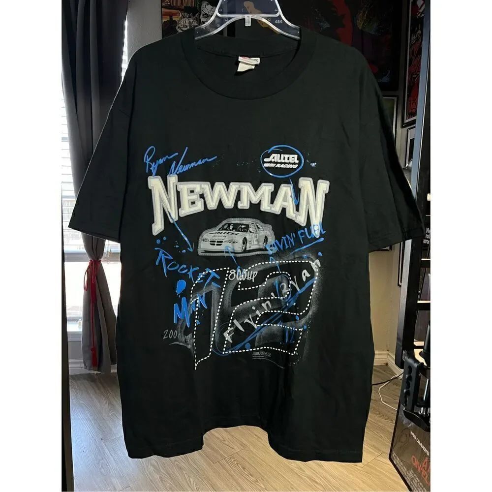 Vintage Y2K Chase Authentics Ryan Newman Nascar Tee